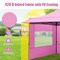 Heavy Duty 10x10 FT Instant Gazebo Tent with Awning, 3 Sidewalls, Sturdy Metal Frame, Adjustable Heights Outdoor Shelter for Camping and Events